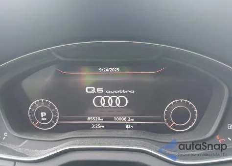 2020 Audi Q5 Titanium Premium Plus 45 Tfsi Quattro S Tronic from USA, damaged, VIN WA1ENAFYXL2090867